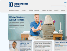Tablet Screenshot of mail.indrehab.com